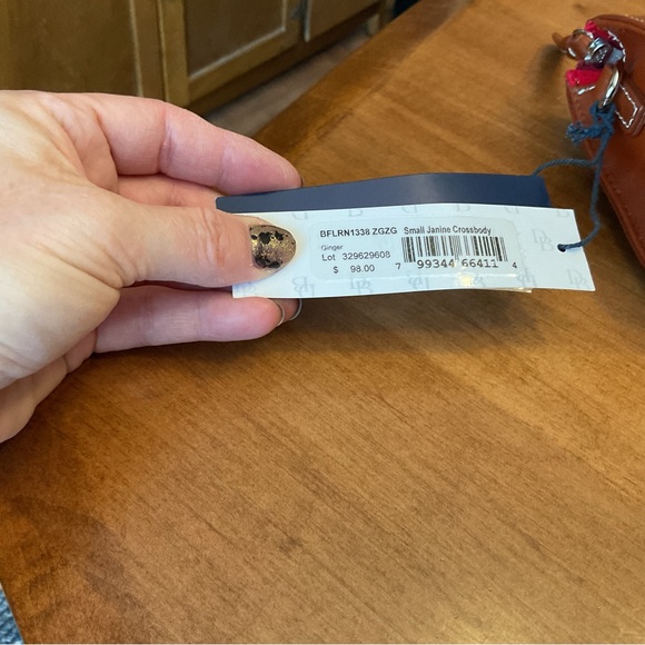 Dooney & Bourke Small Janie Crossbody in Ginger - Picture 12 of 12